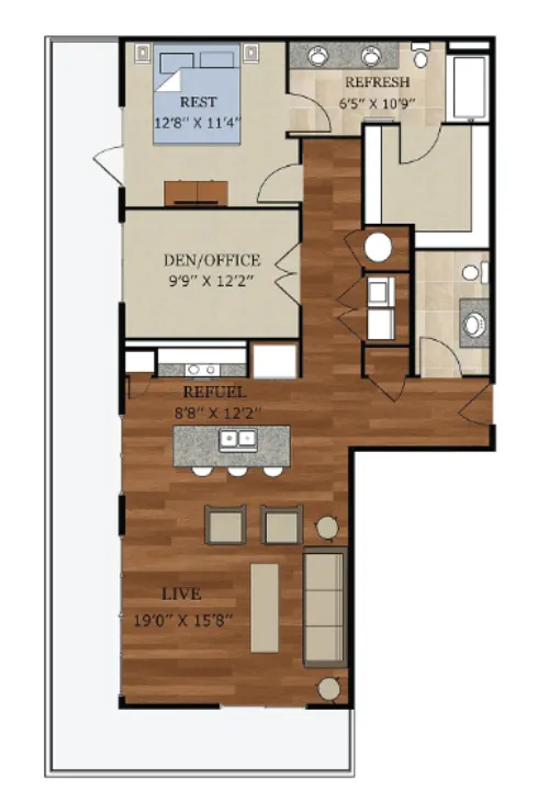 Haus 2828 floor plan 9