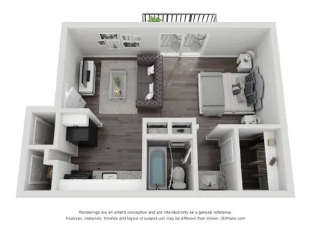 Henley Park San Antonio FloorPlan 1