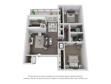 Henley Park San Antonio FloorPlan 6