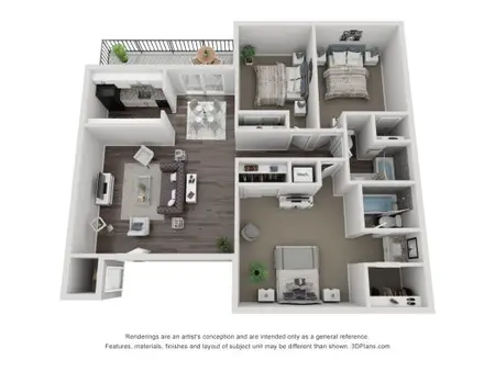 Henley Park San Antonio FloorPlan 7