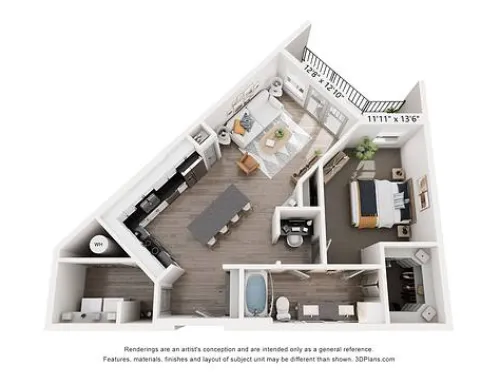 Jefferson Railhead floor plan 3