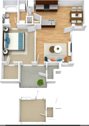 Keystone at Castle Hills Carrollton Floor Plan 1