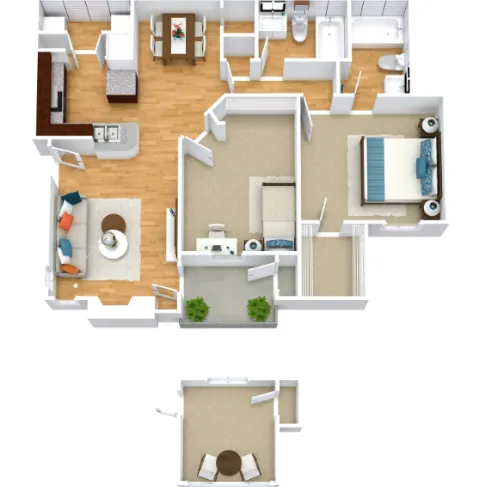 Keystone at Castle Hills Carrollton Floor Plan 12