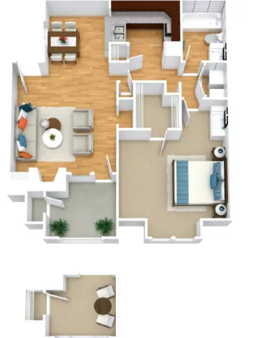 Keystone at Castle Hills Carrollton Floor Plan 4