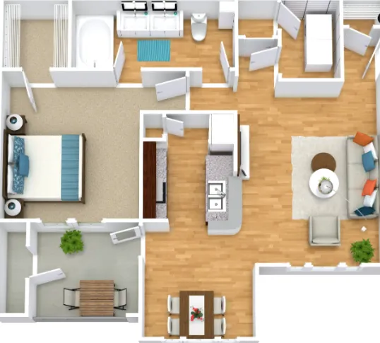 Keystone at Castle Hills Carrollton Floor Plan 6