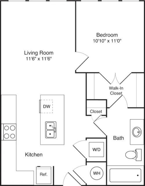 Kilby Apartments Frisco Floorplan 2