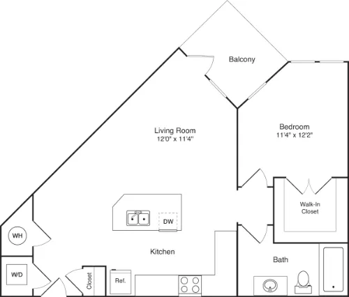 Kilby Apartments Frisco Floorplan 4