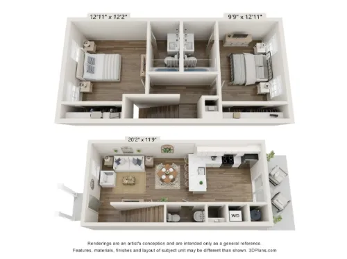 LC Pflugerville floor plan 1