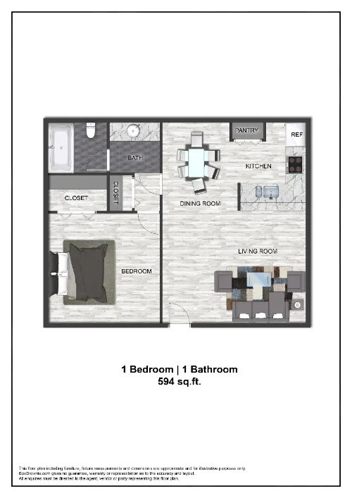 Lake Colony Garland Floorplan 1