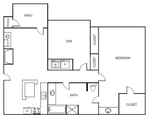 Lake Village West Floorplan 4