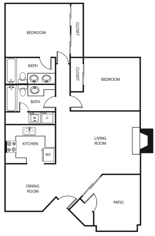 Lake Village West Floorplan 5