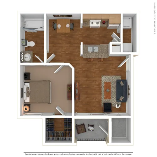 Lakeview at Parkside Farmers Branch Floorplan 1