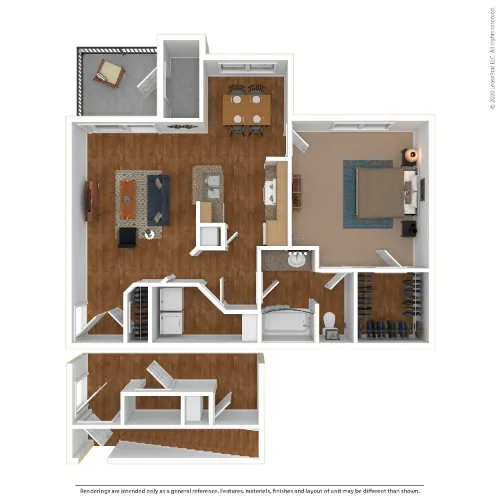 Lakeview at Parkside Farmers Branch Floorplan 3