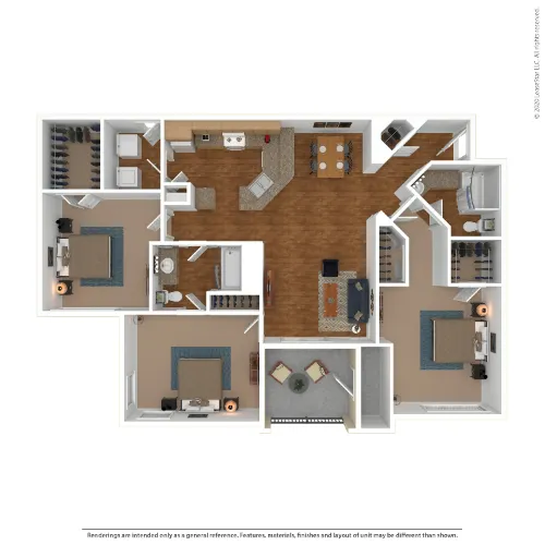 Lakeview at Parkside Farmers Branch Floorplan 7