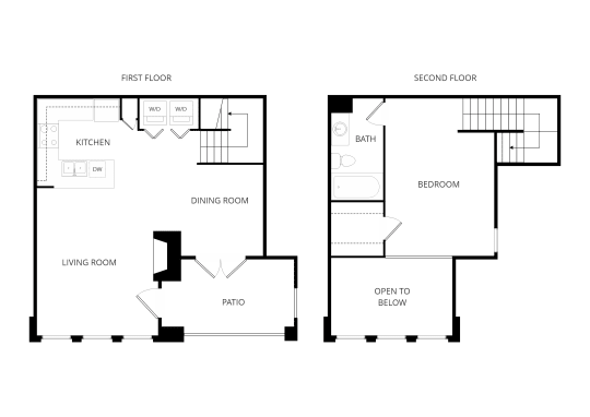 Lakewood on the Trail Dallas Apartment Floor Plan 5