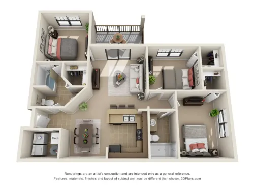 Las Brisas floor plan 5