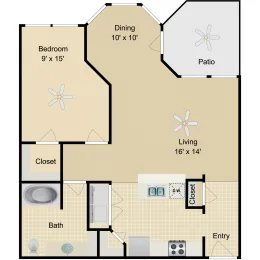 Legends at Legacy Floorplan 2