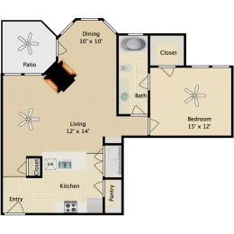 Legends at Legacy Floorplan 4