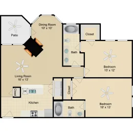 Legends at Legacy Floorplan 6