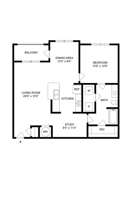 Linz at The Station Sachse FloorPlan 3