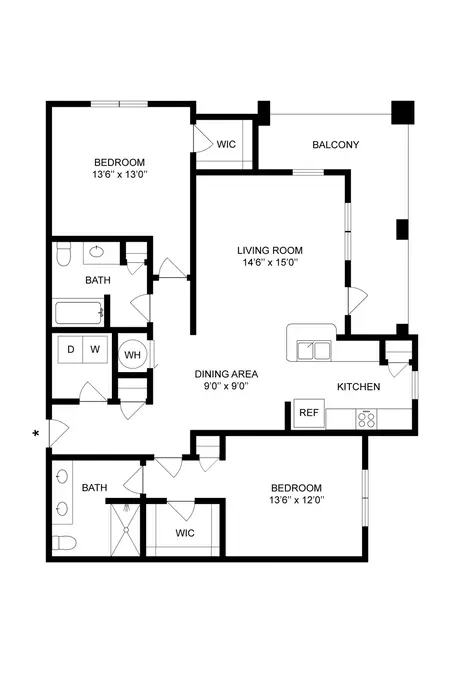 Linz at The Station Sachse FloorPlan 5