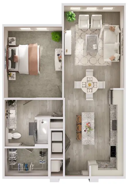 Livano Pflugerville FloorPlan 5