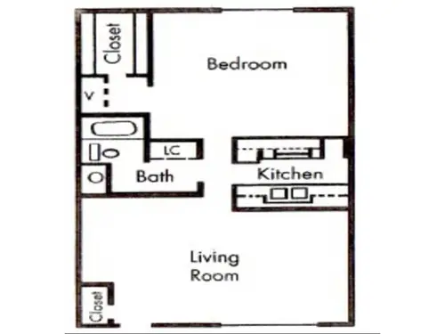 London Square Farmers Branch FloorPlan 01