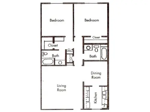 London Square Farmers Branch FloorPlan 06