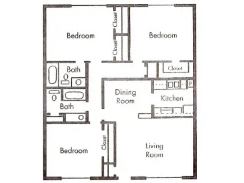 London Square Farmers Branch FloorPlan 09