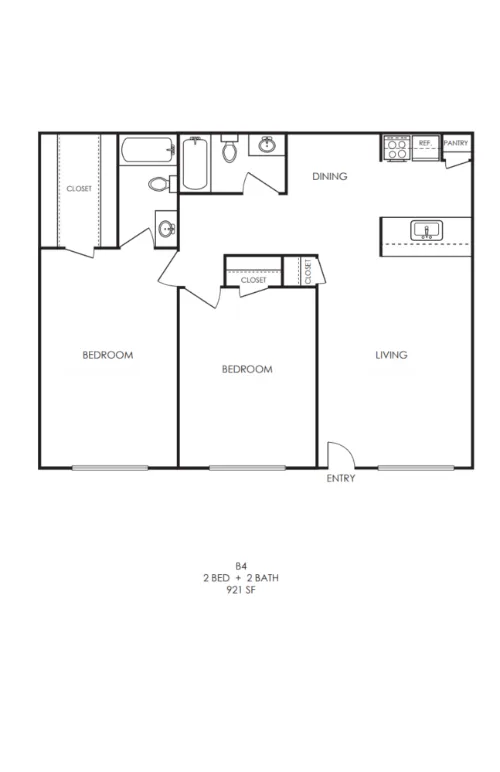 Lovato Apartment Homes Garland Floorplan 7