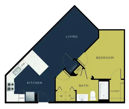 Lux on Main Carrollton FloorPlan 13