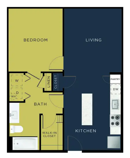 Lux on Main Carrollton FloorPlan 4