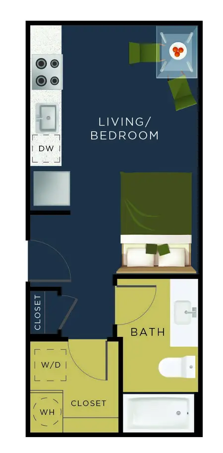 Lux on Main Carrollton FloorPlan 6