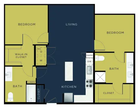 Lux on Main Carrollton FloorPlan 8