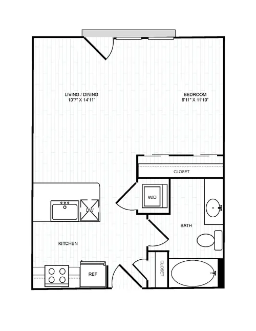 MODA Dallas Floorplan 1