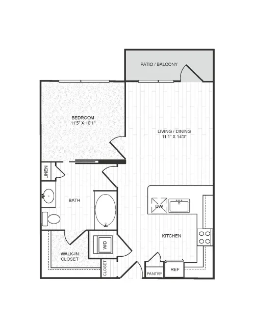 MODA Dallas Floorplan 3