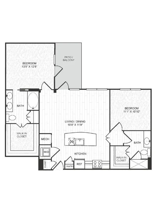 MODA Dallas Floorplan 7