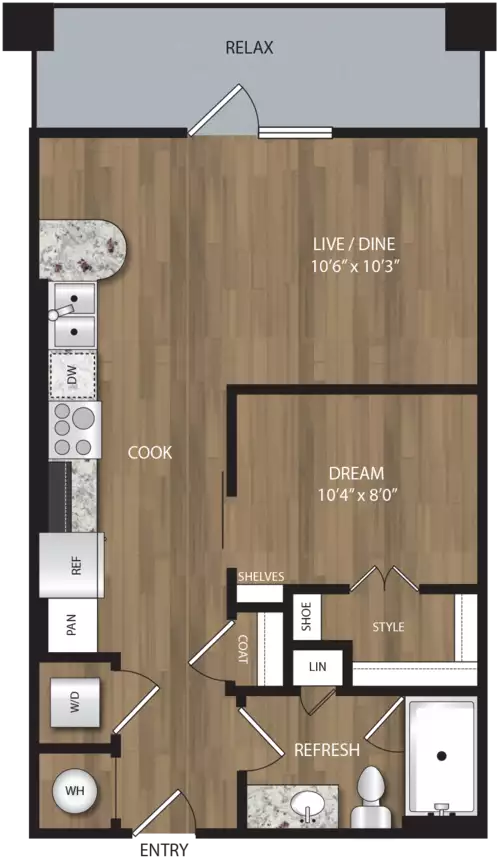 Magnolia Grove Apartments Floorplan 1