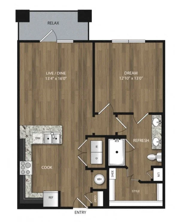 Magnolia Grove Apartments Floorplan 2