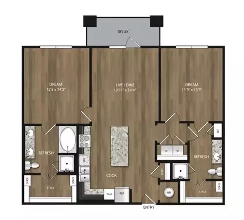 Magnolia Grove Apartments Floorplan 4