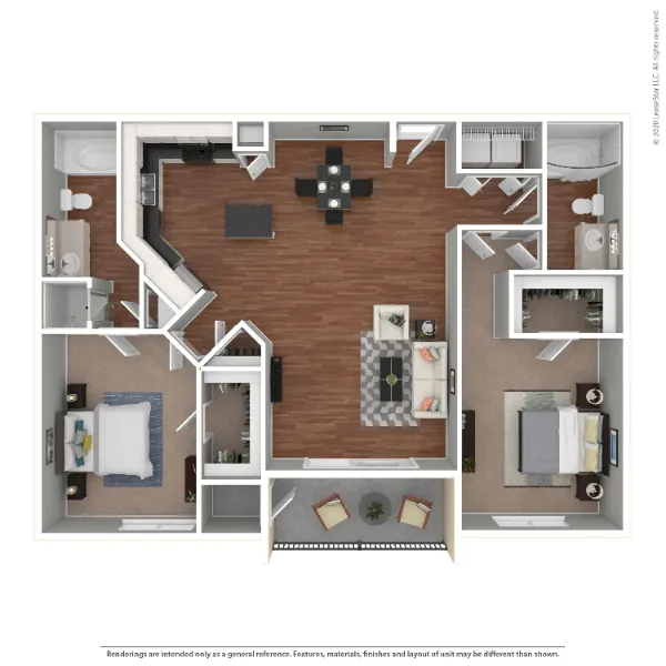 Marquis at Texas Street Dallas Floor Plan 6