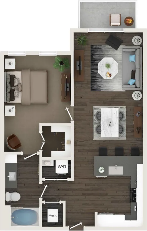 Mezzo Aubrey Floorplan 3