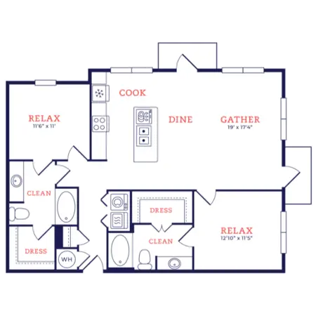 Midtown Cedar Hill FloorPlan 009