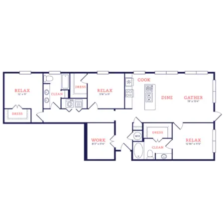 Midtown Cedar Hill FloorPlan 014