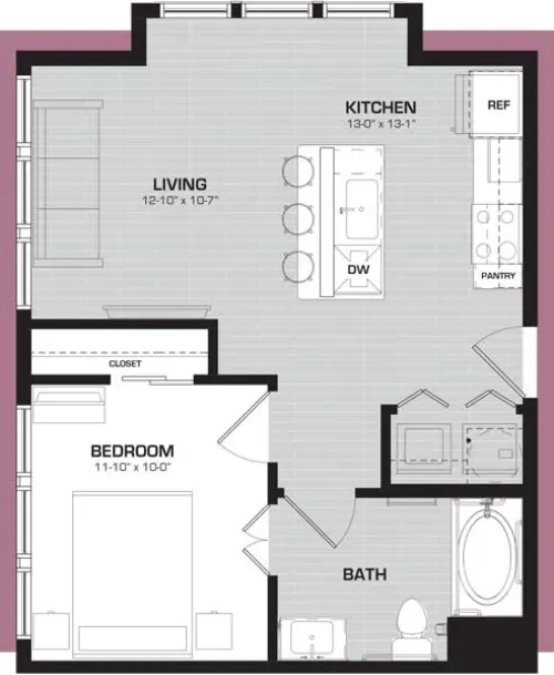 Midway Row House floor plan 2