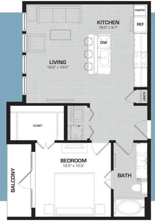 Midway Row House floor plan 5