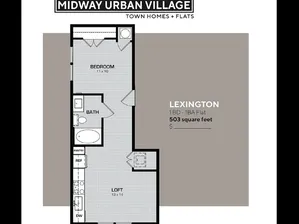 Midway Urban Village Farmers Branch Floorplan 2