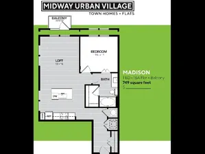 Midway Urban Village Farmers Branch Floorplan 5