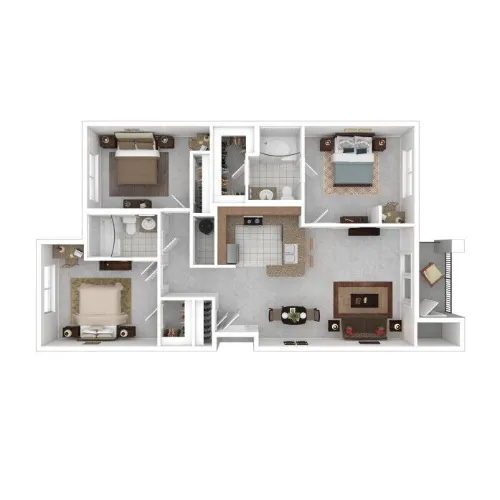 Mission Eagle Pointe floor plan 1