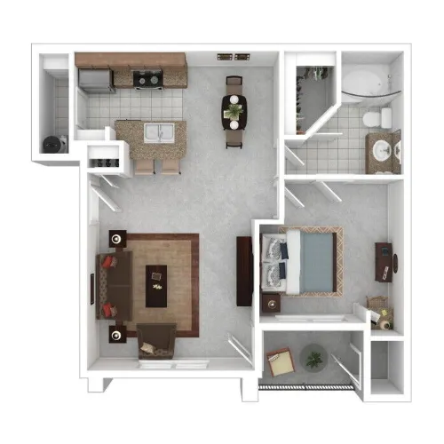 Mission Eagle Pointe floor plan 1